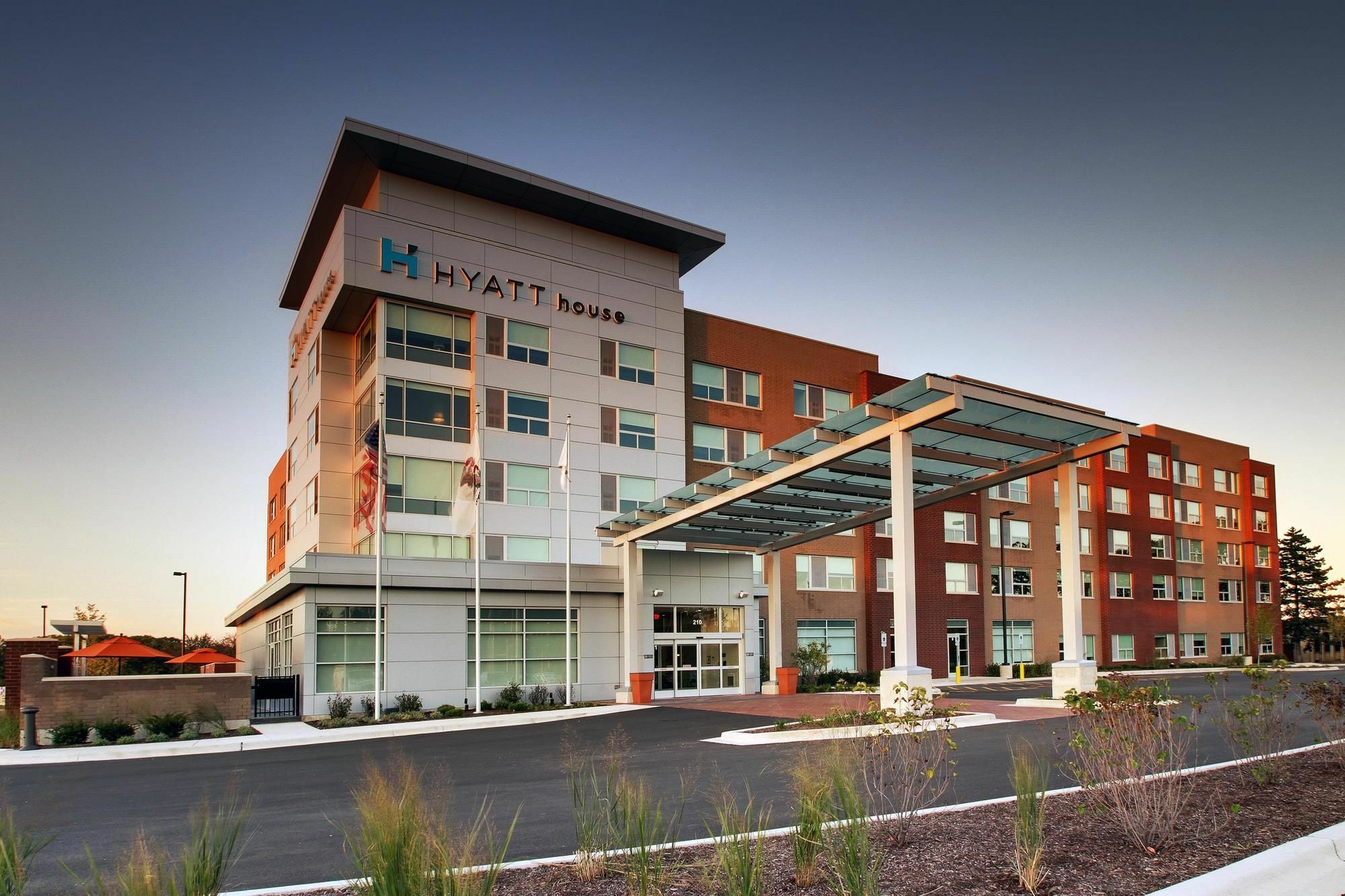 Hyatt House Oak Brook Hotell Exteriör bild